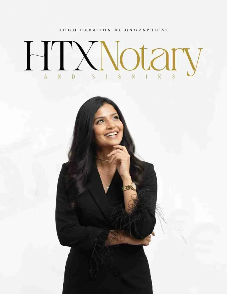 Meet Your Houston Mobile Notary – Over 20 Years of Experience